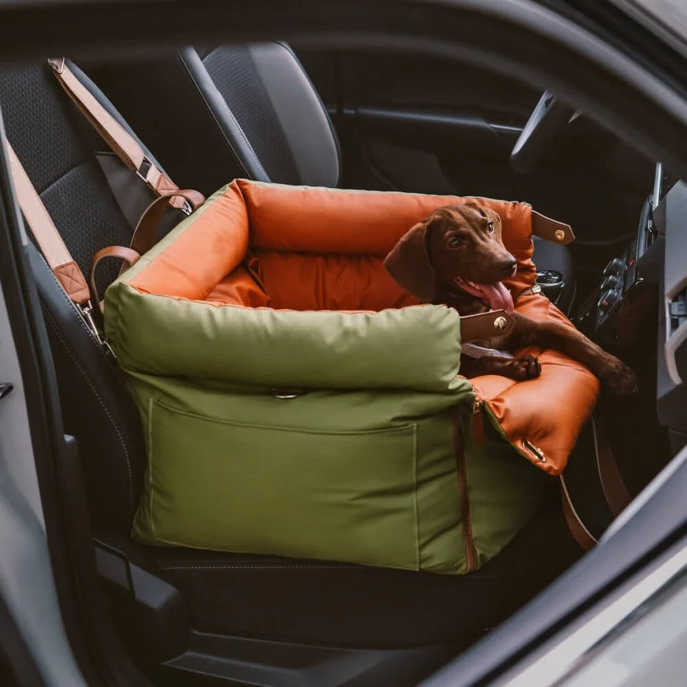 Luxury Pet Dog Booster Car Seat Bed