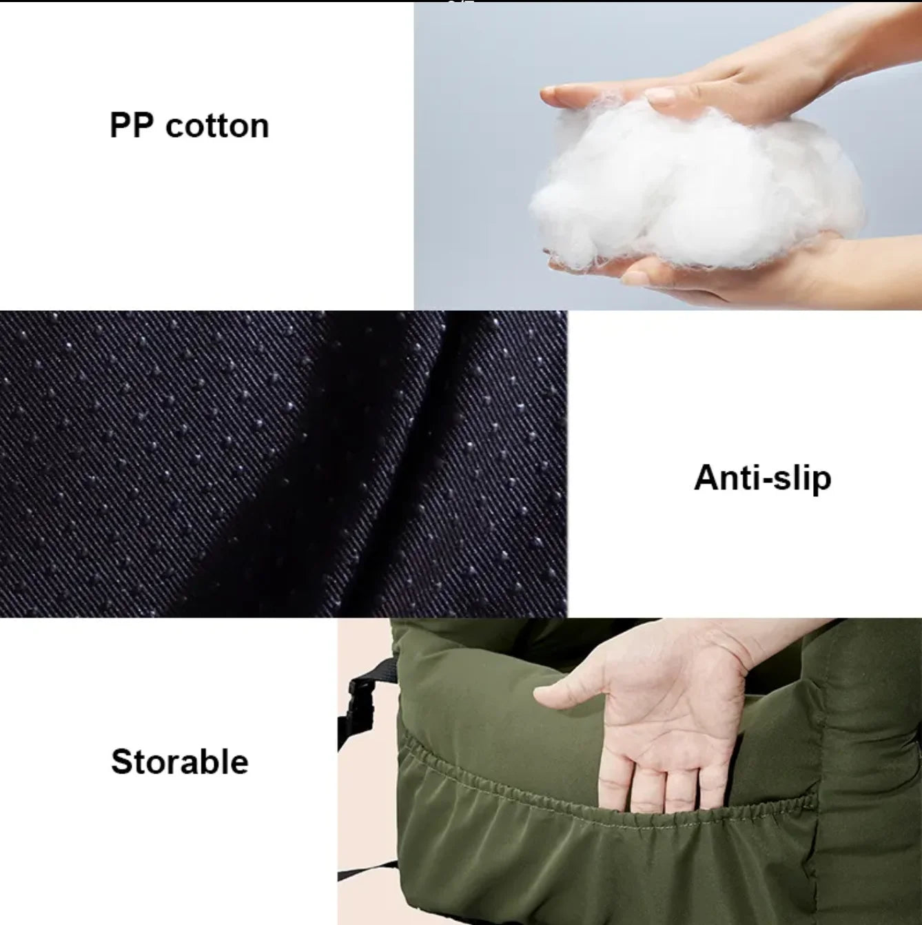 Portable Bolster Car Bed for Dogs