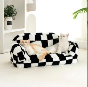 Luxury Cat Dog Bed- Soft Removable