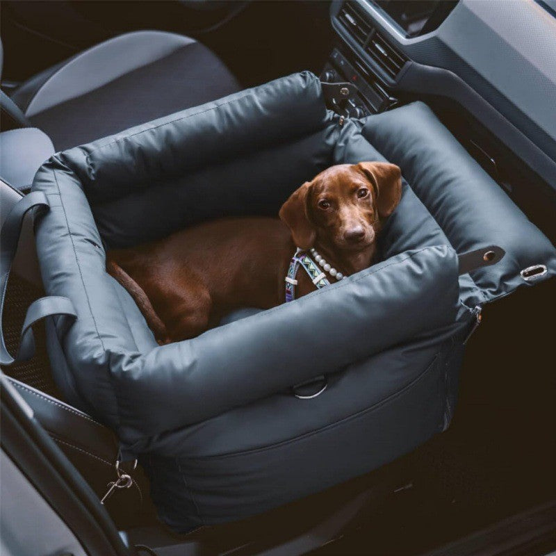 Luxury Pet Car Seat & Travel Bed – Booster for Small Dogs & Cats