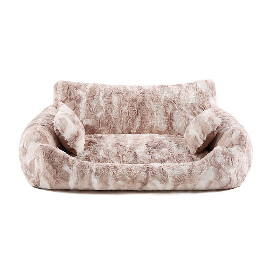 Fluffy Nesting Dog Bed for Cat and Small Dog
