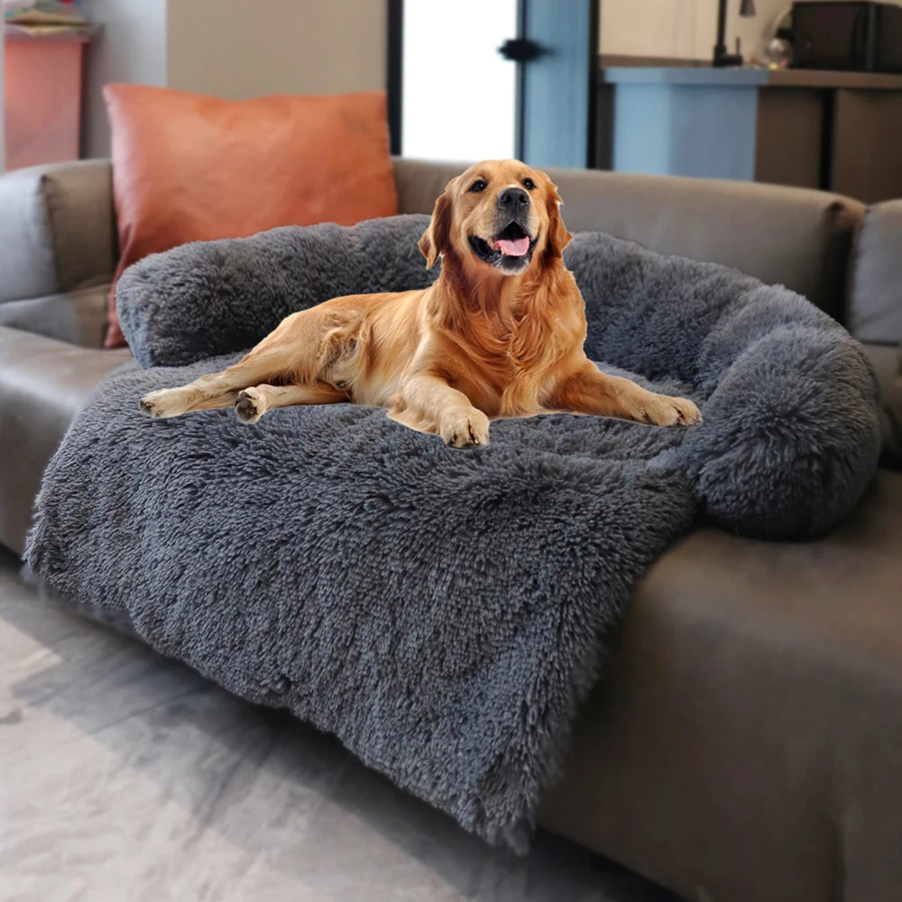 Plush Sofe Dog Bed