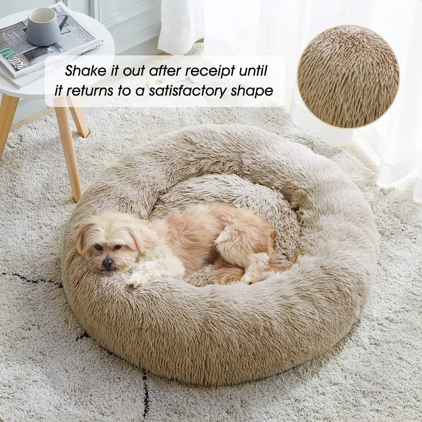 SnuggleSphere™ Round Donut Calming Tunnel Bed