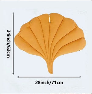 Leaf Shaped Dog Mat Blanket Summer Cooling Dog Bed