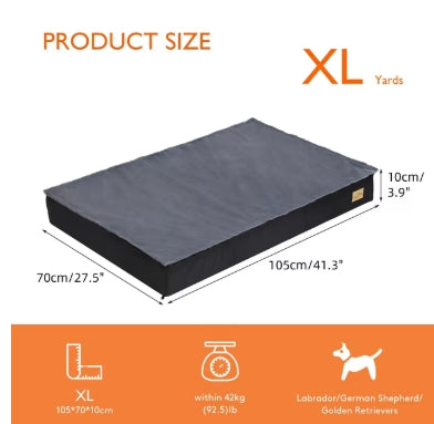 Orthopedic Foam Pet Bedding for Large Dog Crate Bed